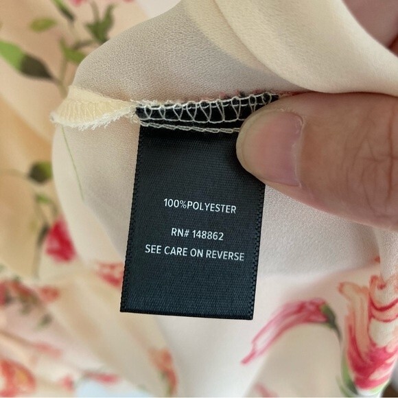 Torrid women’s Hi Lo IVORY FLORAL GEORGETTE GODDESS TUNIC TANK Plus Size 00 - Picture 11 of 12